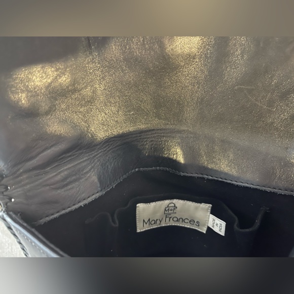 Mary Frances Leather One Of A Kind Handbag - Picture 4 of 4